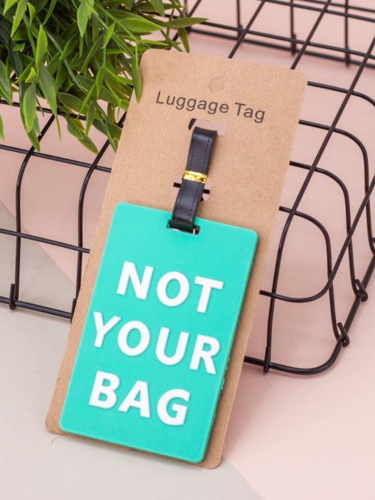 Бирка для багажа "Not your bag" 
