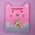 Подарочный пакет &quot;Cat with pizza&quot; (24*21*8) 