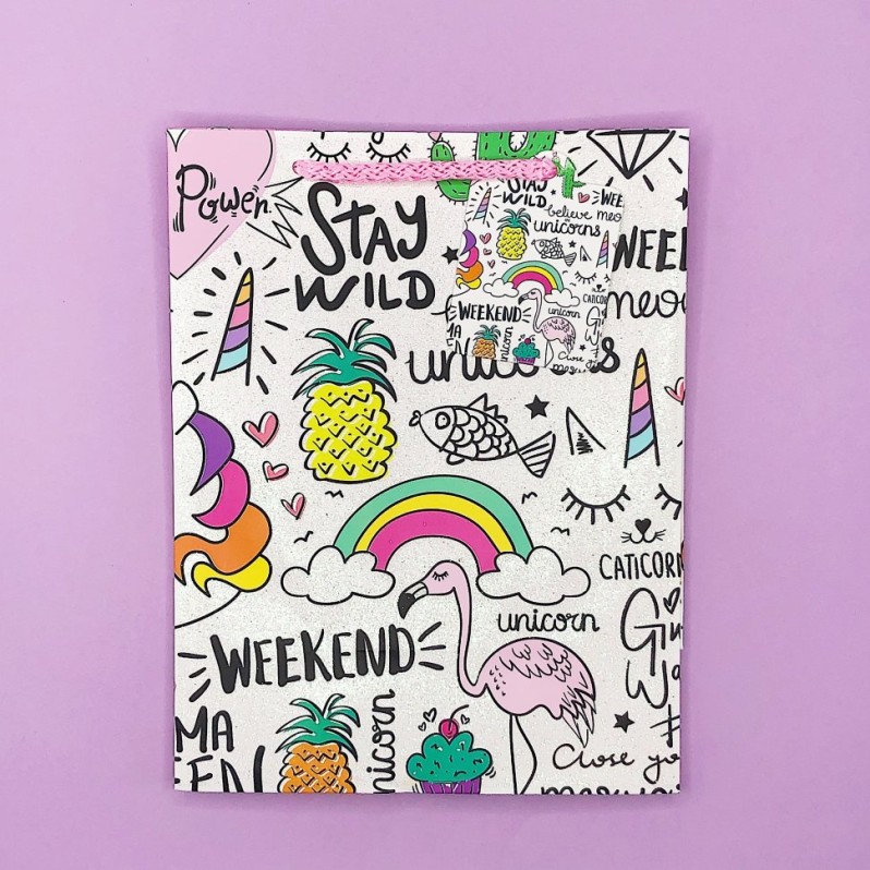 Пакет подарочный &quot;Weekend&quot;, S 