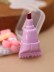 Набор для создания брелоков DIY, 2 шт. "Girls", purple, шоу-бокс 16 шт. 