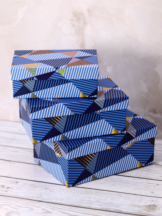 Подарочная коробка «Golden diamonds», 21*14*8.5 