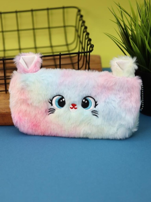 Пенал плюшевый &quot;Multicolored hare&quot;, multicolored (20*10 см) 