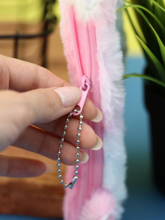 Пенал плюшевый &quot;Multicolored hare&quot;, multicolored (20*10 см) 