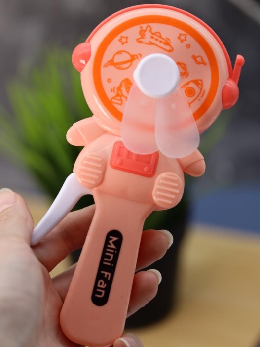 Портативный механический ручной вентилятор «Astronaut» (14,5х7,5х4 см), mix 