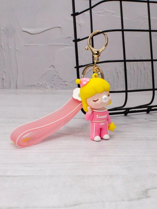 Брелок &quot;Girlfriend&quot;, pink 