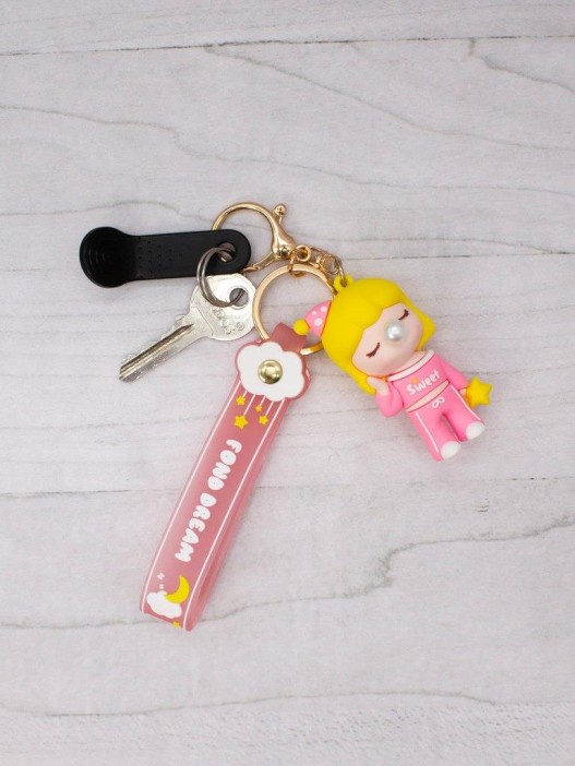 Брелок &quot;Girlfriend&quot;, pink 