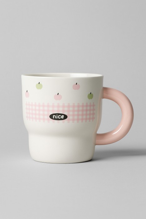 Кружка &quot;Nice mug&quot;, pink (400 мл) 