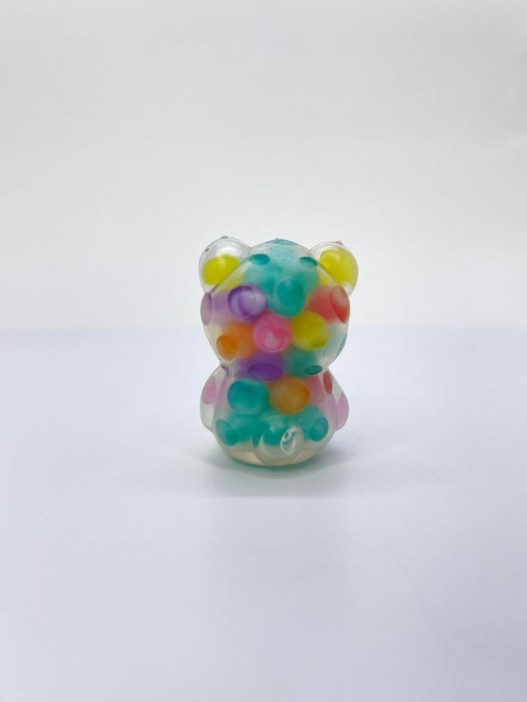 Мялка - антистресс «Мягкий мишка», радуга (3,7*5 см) 