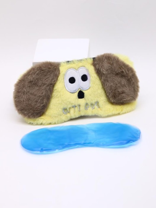 Маска для сна гелевая &quot;Cute dog&quot; 