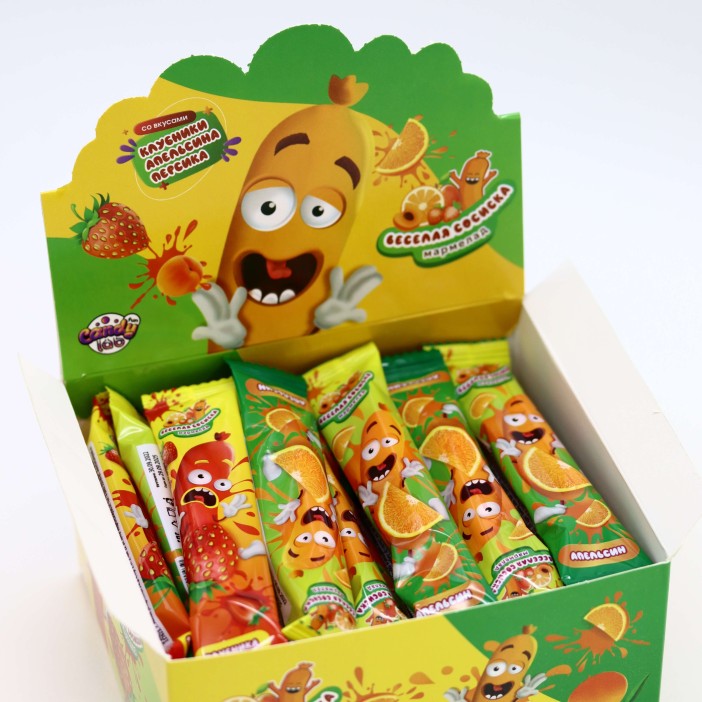 Мармелад «Веселая сосиска», 36 шт. 