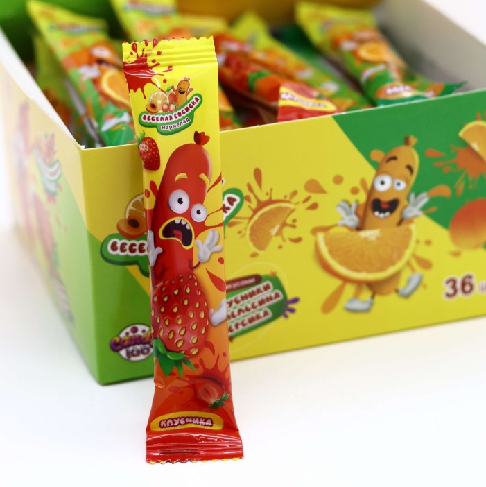 Мармелад «Веселая сосиска», 36 шт. 