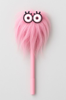 Ручка с помпоном "Jellyfish", pink