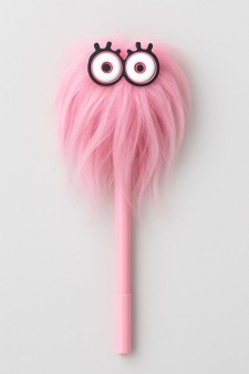 Ручка с помпоном "Jellyfish", pink