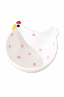 Набор керамических соусников 24шт. "Курито", белый (9,5х9х4,2 см)