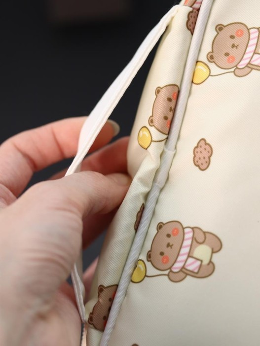 Пенал-косметичка &quot;Funny animals&quot;, yellow (20*12*6.5 см) 