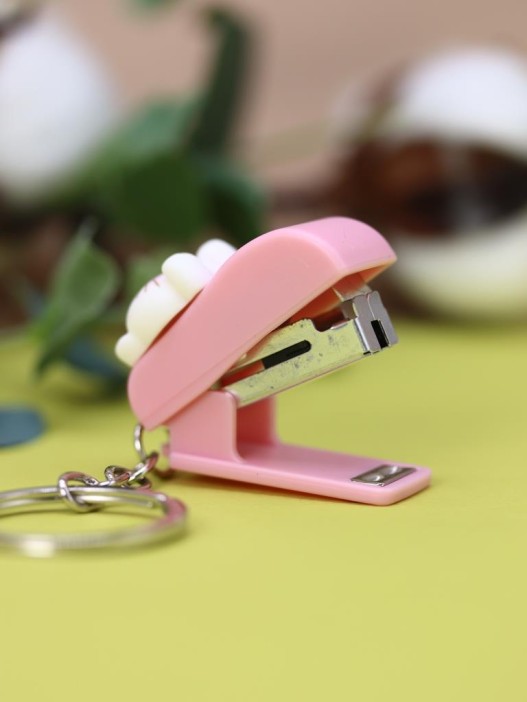Брелок-степлер &quot;Cat&quot;, pink 