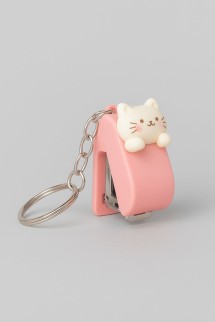 Брелок-степлер &quot;Cat&quot;, pink