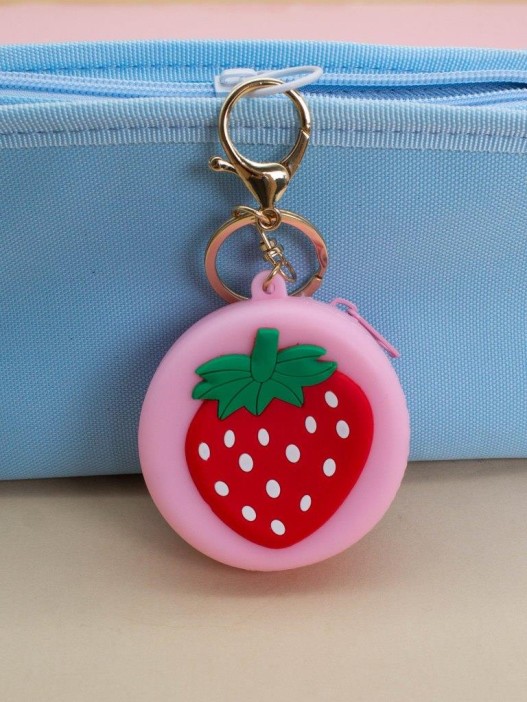Брелок-кошелёк "Strawberry summer", pink 