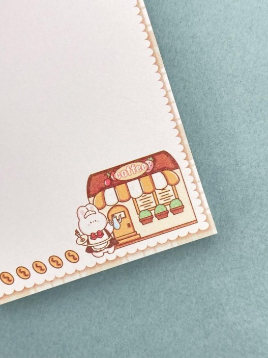 Блокнот отрывной для записей&quot;Lovely stories&quot;, orange 