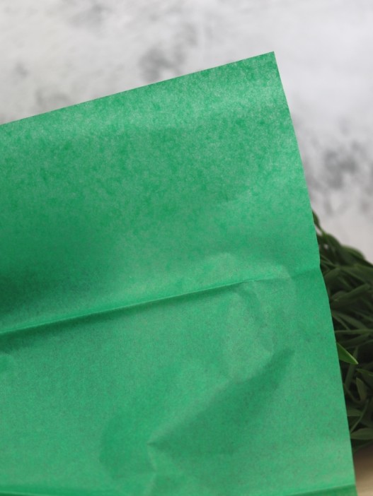 Бумага тишью &quot;Classic&quot;, dark green, 50 х 66 см, 14 г/м2 (набор 10 шт.) 