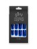 Накладные ногти GIRLY «Deep blue», 12 шт., с клеевыми пластинами 