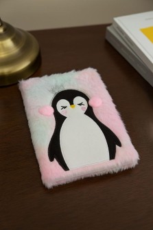 Блокнот плюшевый «Royal penguin», , 21,5х15 см, плотность 70 гр.