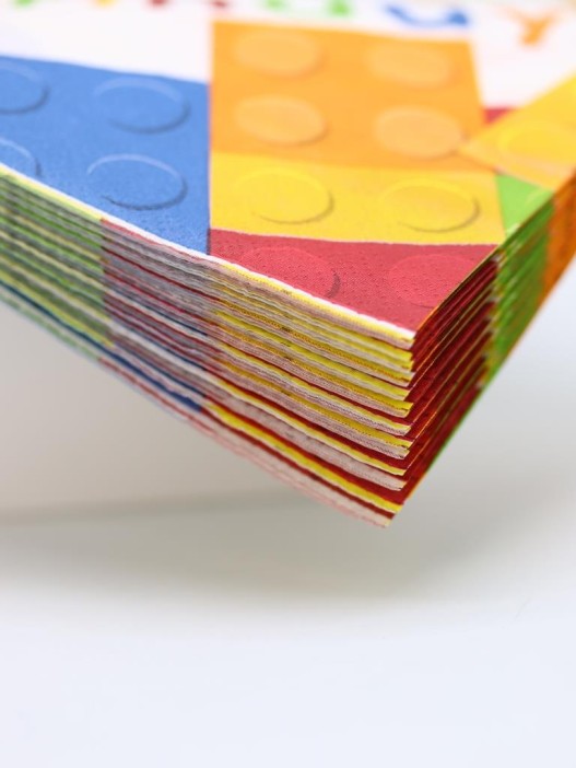 Салфетки бумажные 10 шт. &quot;Lego&quot; (33*33 см) 