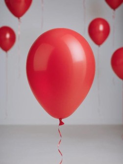 Набор воздушных шаров 8 шт. "Monochrome magic", red (30 см)