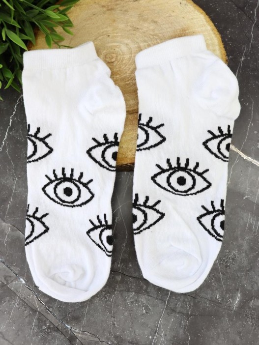Носки женские &quot;For beautiful eyes&quot;, р. 35-40, белый 