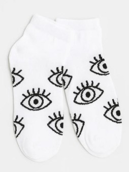 Носки женские "For beautiful eyes", р. 35-40, белый
