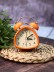 Часы-будильник &quot;Time buddy&quot;, orange (12,5х9,5 см) 