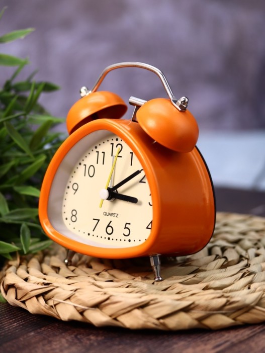 Часы-будильник &quot;Time buddy&quot;, orange (12,5х9,5 см) 