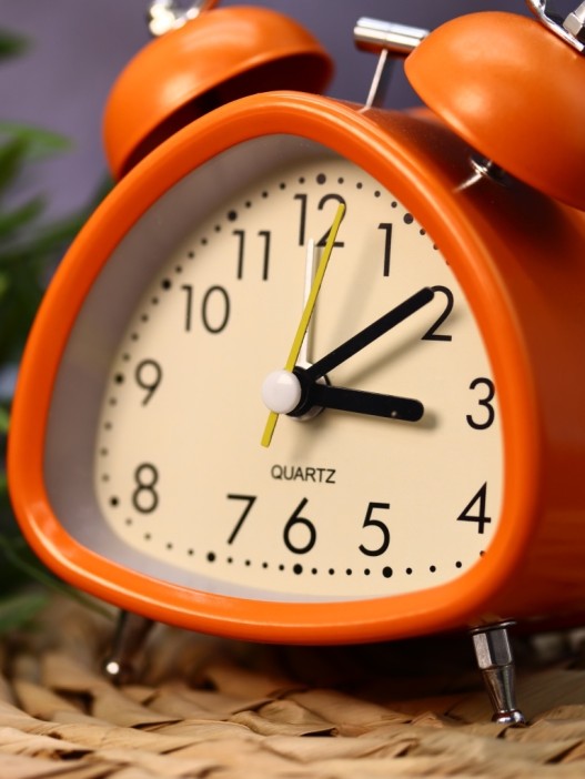 Часы-будильник &quot;Time buddy&quot;, orange (12,5х9,5 см) 