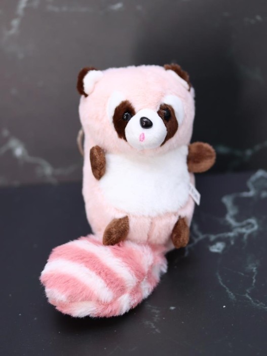 Плюшевый брелок "Cute racoon", mix (11 см) 