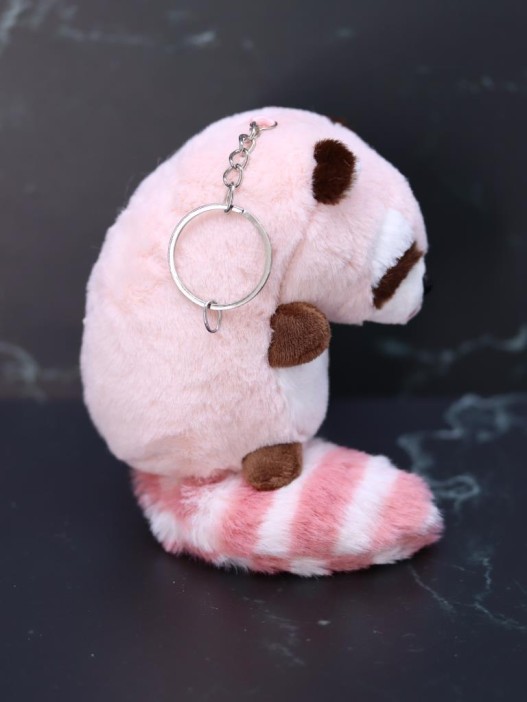 Плюшевый брелок "Cute racoon", mix (11 см) 