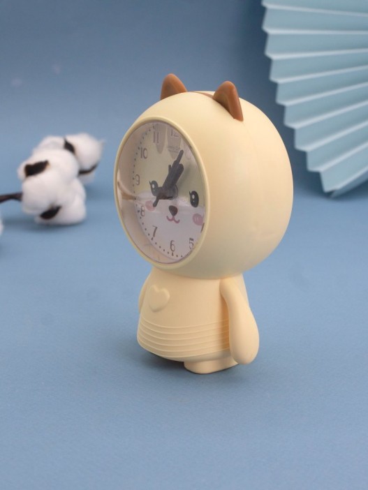 Часы-будильник «Lovely cat», yellow (14,5х8,5 см) 