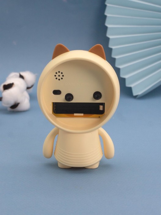 Часы-будильник «Lovely cat», yellow (14,5х8,5 см) 