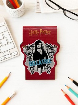 Блокнот фигурный А7 "Гарри Поттер-1", 40л, на скрепке, тиснение золотой фольгой