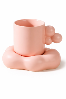 Кружка "Облако", розовая (300 мл)