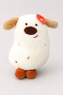 Мягкая игрушка &quot;Potato animal&quot;, white, 25 см
