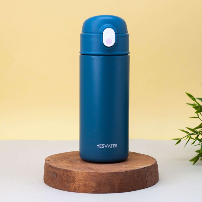 Термос "Yes water", blue (400 ml) 