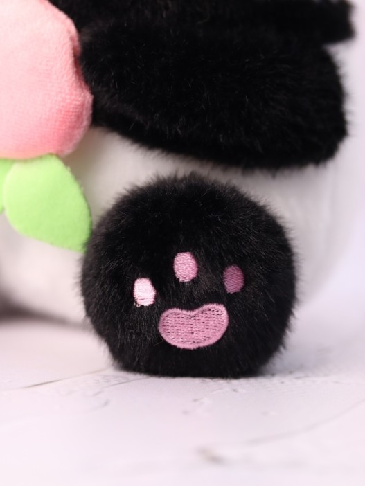 Мягкая игрушка &quot;Fruit panda&quot;, peach, 20 см 