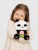 Мягкая игрушка (3+) "Фруктовая панда", персик, 20 см