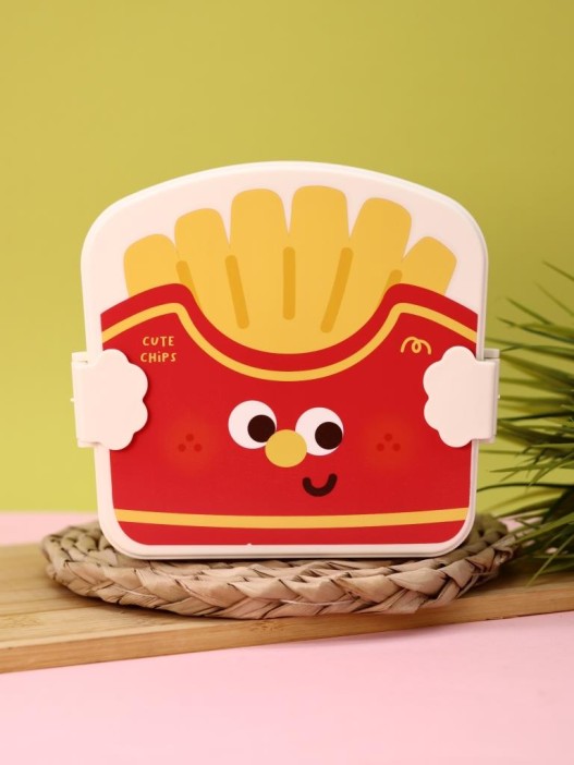 Ланчбокс &quot;French fries&quot;, white, 1350 ml 