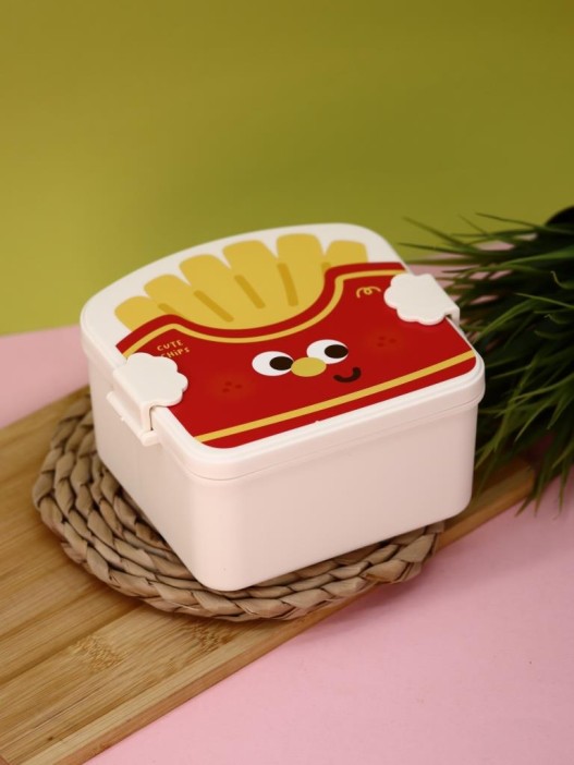 Ланчбокс &quot;French fries&quot;, white, 1350 ml 