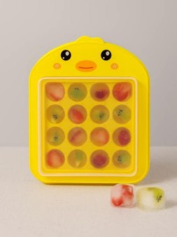 Лоток для льда "Duck", yellow