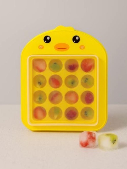 Лоток для льда "Duck", yellow