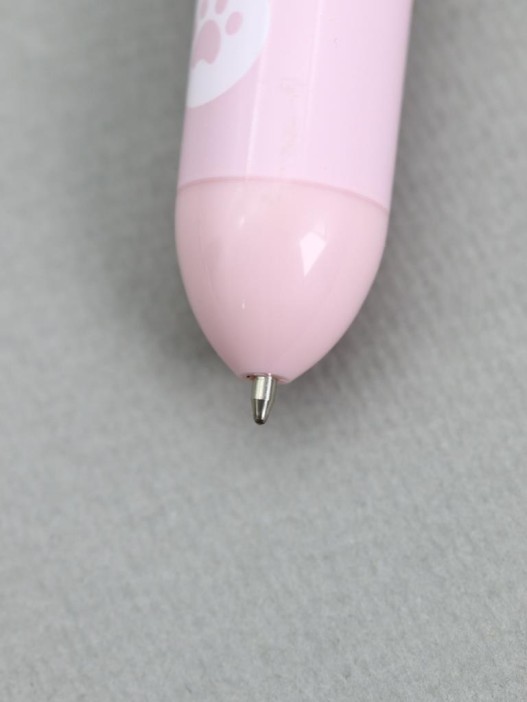 Разноцветная ручка 10 в 1 &quot;Розовая пушистая лапка&quot; 