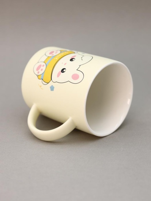 Кружка «Cute rabbit», yellow 