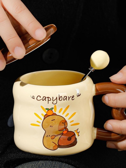 Кружка «The capybara song», (380 ml) 